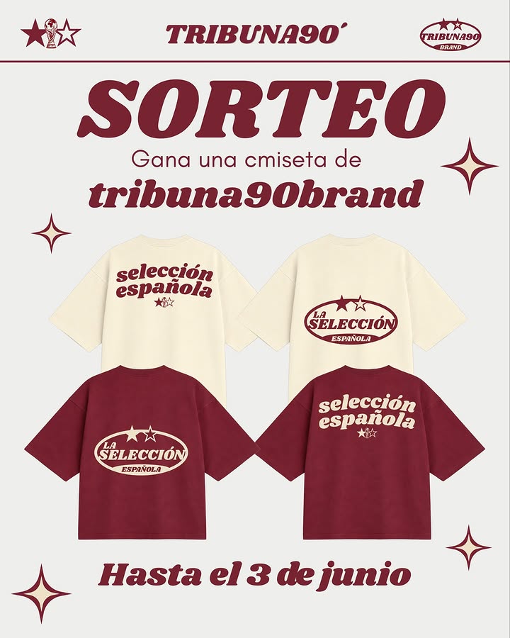 Imagen de 🚨 SORTEO TRIBUNA90 2026 🚨

¿Quieres llevarte GRATIS 2