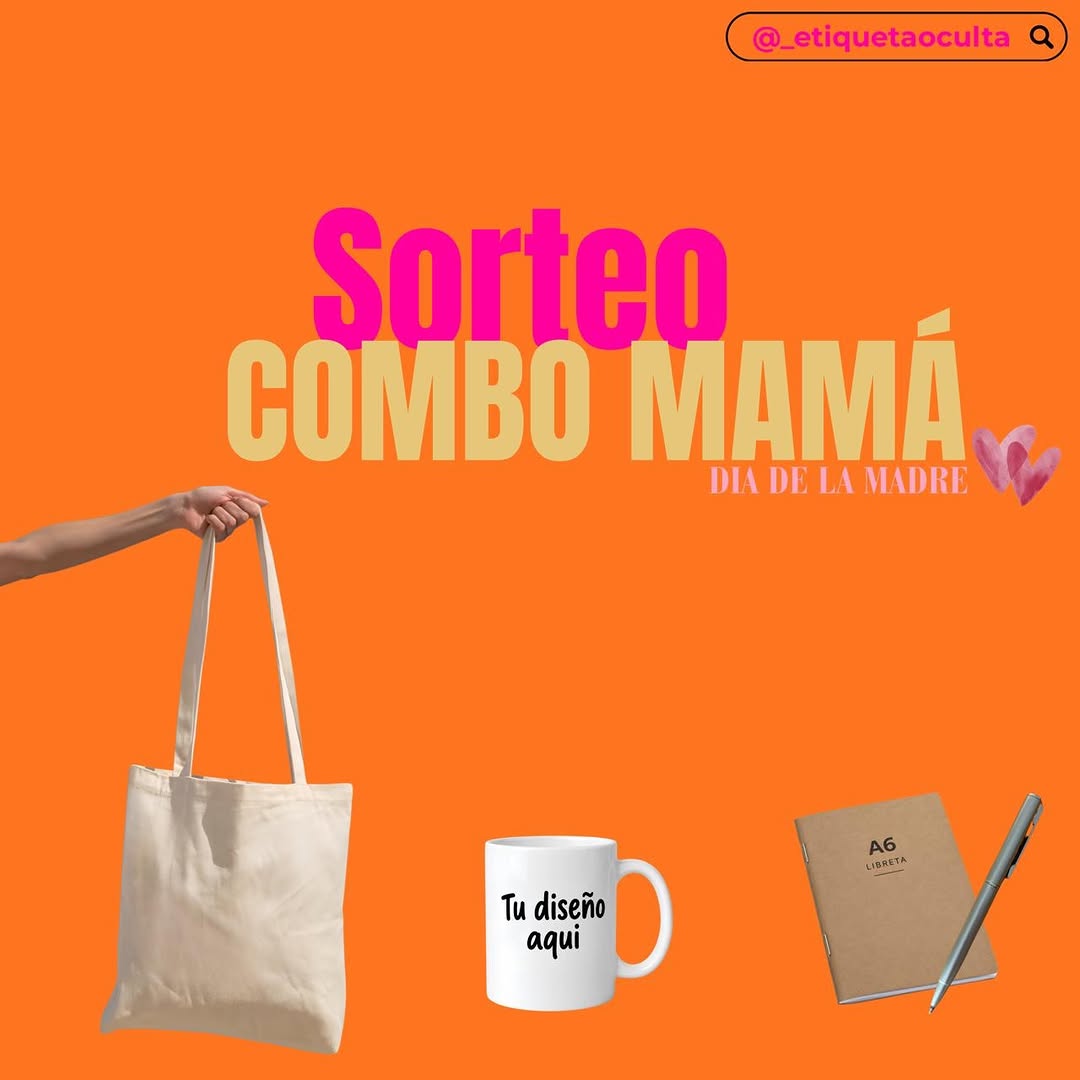 Imagen de ¡SORTEO ESPECIAL POR EL DÍA DE LA MADRE! ✨

En Etiqueta 