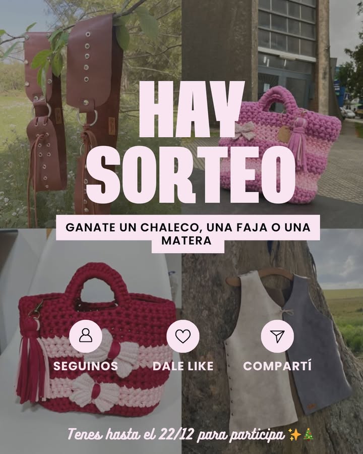 Imagen de Tenemos sorteooo 🌸

Participá y llevate alguno de estos 