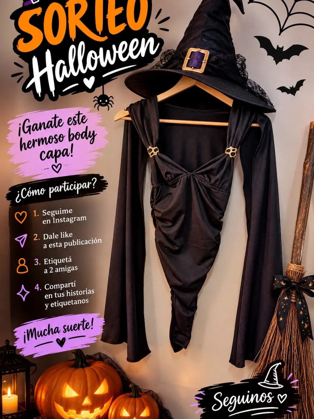 Imagen de 🎃🖤 ¡SORTEO DE HALLOWEEN! 🖤🎃

👻 ¡Chicas, se 