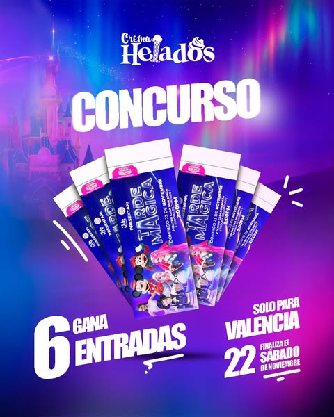 Imagen de ‼️CONCURSO FLASH‼️

Gánate 2 entradas para disfruta