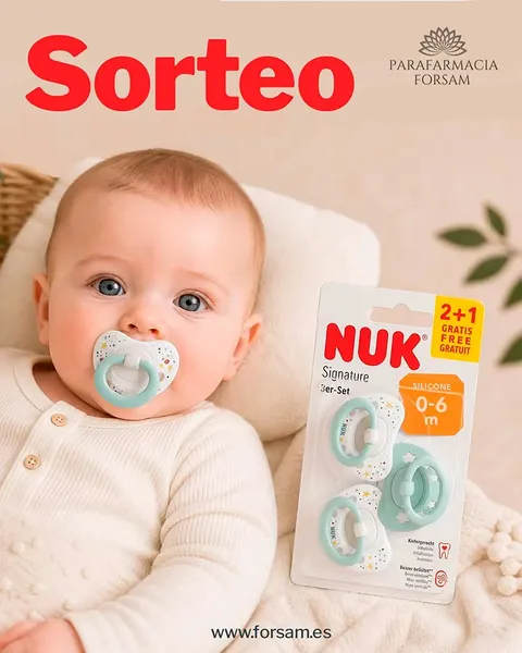 Imagen de 👶✨ ¡SORTEO 2 chupetes 𝗡𝗨𝗞 𝗦𝗶𝗴𝗻�