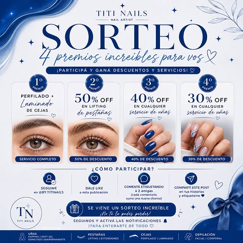 Imagen de ✨ ¡SE VIENE SORTEO EN @BY.TITINAILS! ✨

El mes de la am