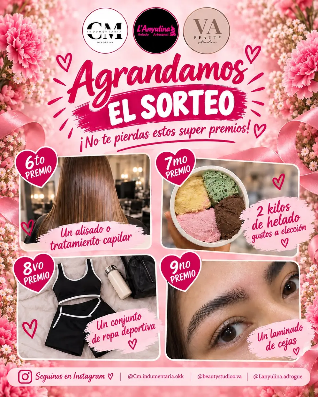 Imagen de 🎀💖 ¡AGRANDAMOS EL SORTEO! 💖🎀

¡Porque ustedes 
