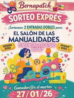 Imagen de ✨ SORTEO EXPRÉS – Tendencias Creativas Bilbao ✨

¿Te