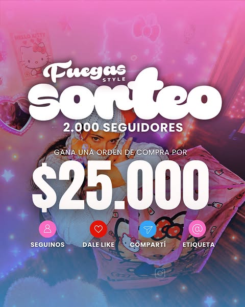 Imagen de ✨ SORTEO 2.000 SEGUIDORES ✨

2.000 veces GRACIAS por est