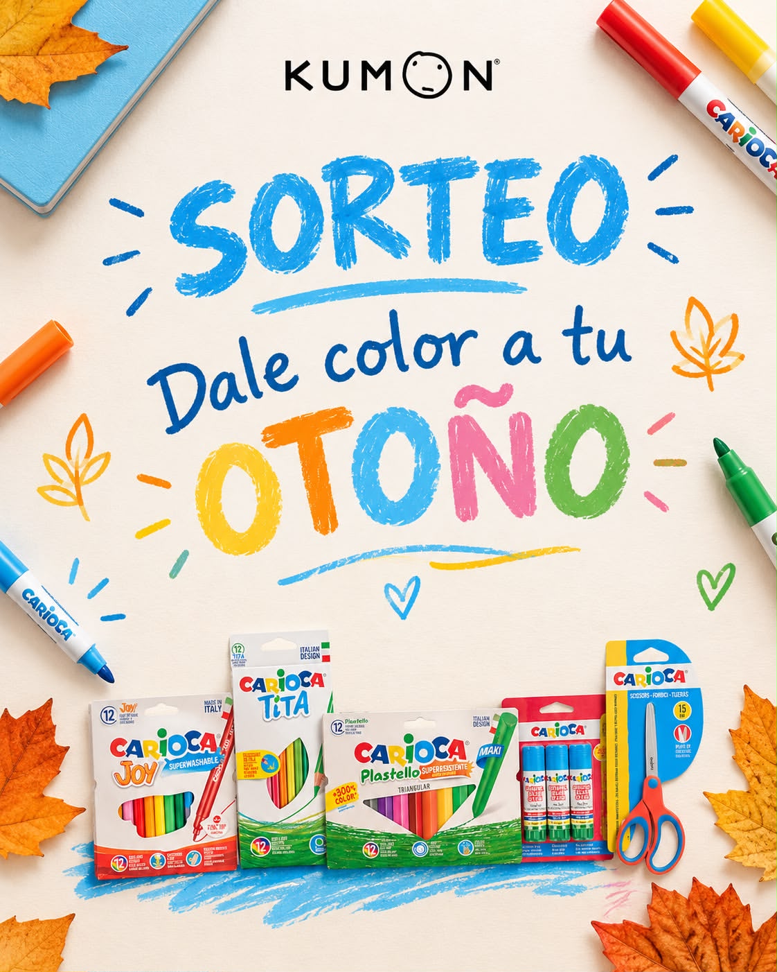 Imagen de 🍂🖍️ ¡SORTEO! DALE COLOR A TU OTOÑO 🖍️🍂

Oc