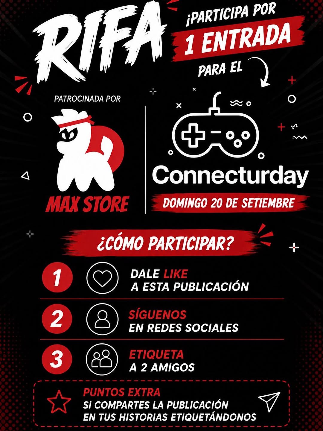 Imagen de 🎉🎟️ ¡RIFA DE MAX STORE! 🎟️🎉

¿Quieres asis