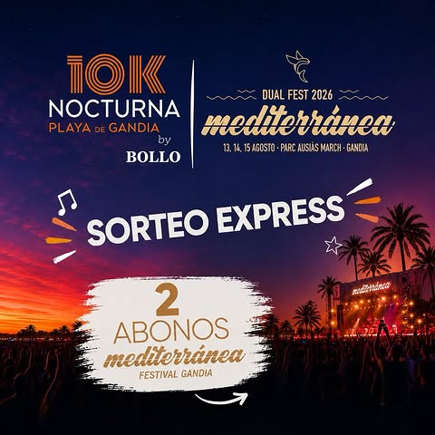 Imagen de 🎶🔥 ¡SORTEO EXPRESS! 🔥🎶
🏃‍♀️🌙 De cor