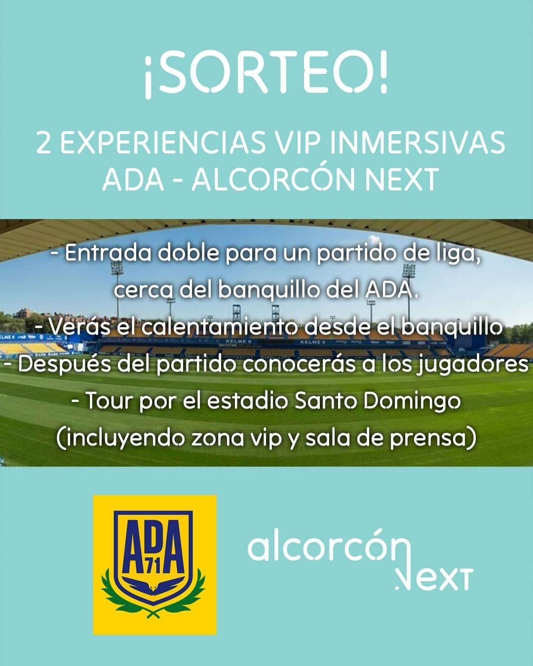 Imagen de ⚽️ ¡Este mes sorteamos dos EXPERIENCIAS VIP INMERSIVAS 