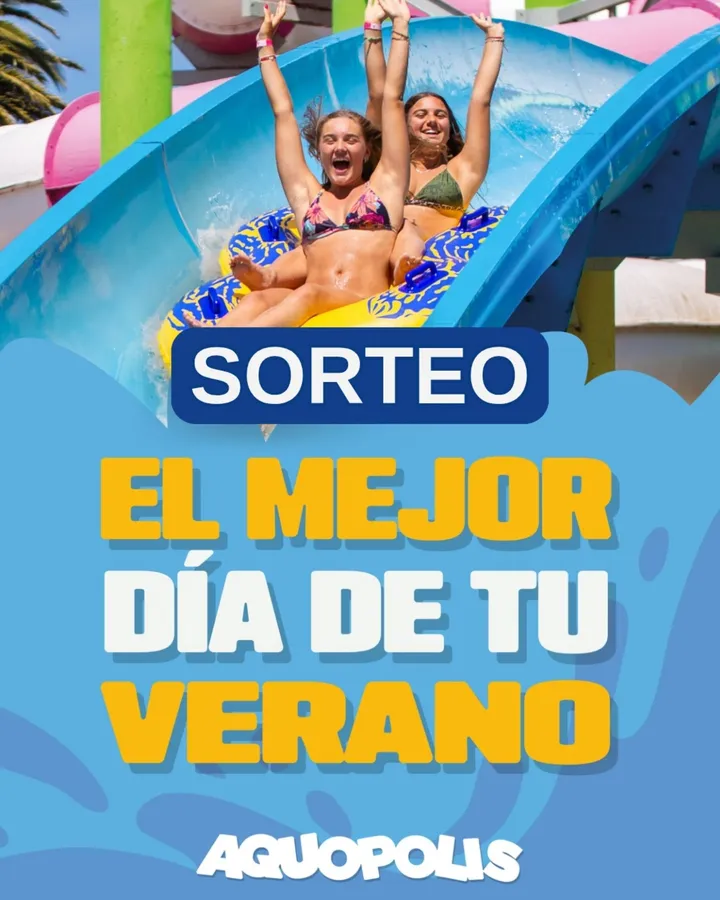 Imagen de #SorteoLC |  AQUOPOLIS 🤩

💧 LA CAPITAL sortea un par d