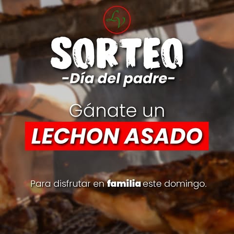 Imagen de MEGA SORTEO DÍA DEL PADRE 🔥

¡SORTEAMOS UN CHANCHO ASAD