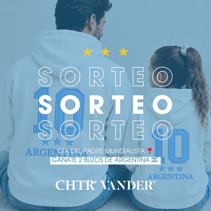 Imagen de SORTEO DÍA DEL PADRE MUNDIALISTA ❤️‍🔥🇦🇷

Que
