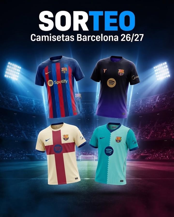 Imagen de 🔥¡NUEVO SORTEAZO!🚨

💥¡CONSIGUE TU CAMISETA DEL BA