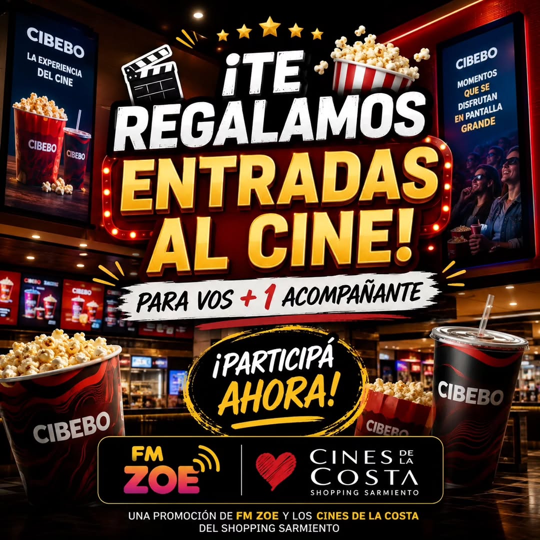 Imagen de 🎬✨ ¡ATENCIÓN! ✨🎬
¿Tenés ganas de una salida al