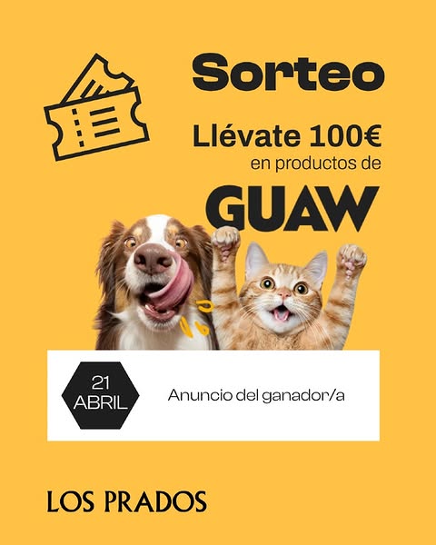 Imagen de 📢 Esta semana tiene premio...

@guaw_es celebra su apertu