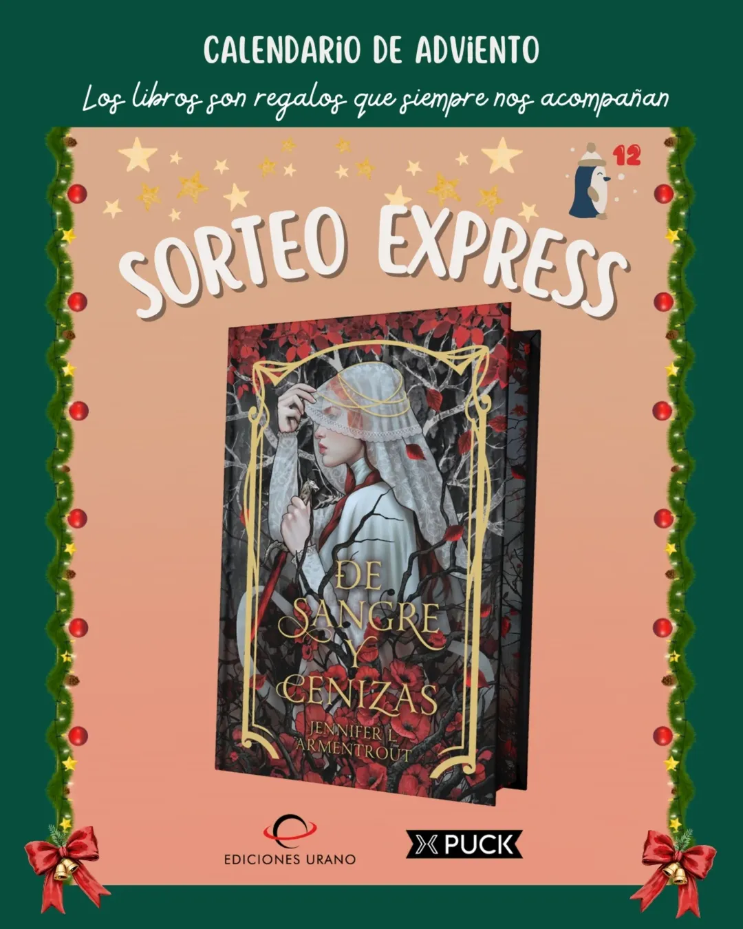 Imagen de 🎄 DÍA 12 🎄

¡Hola, familia! 

¿Tenemos fanáticos d