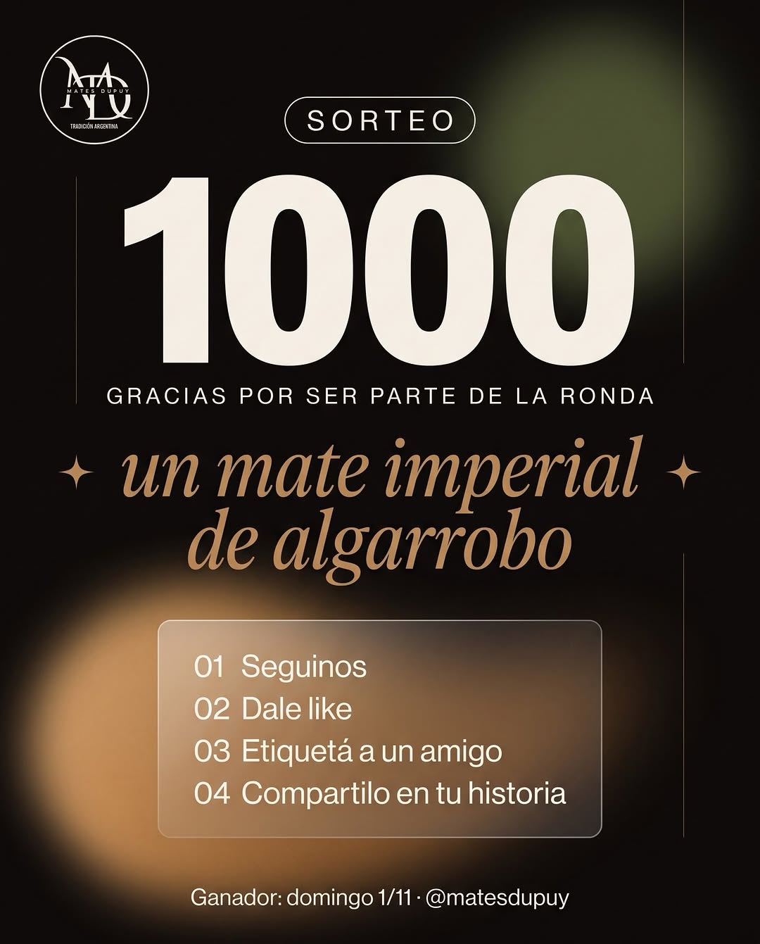 Imagen de ¡LLEGAMOS A LOS 1000! 🧉🎉 

No tengo palabras para agr