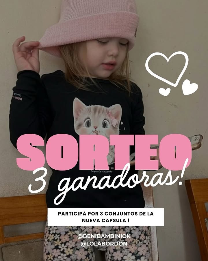 Imagen de ✨ SORTEO ✨ 

Con @lolabordon 🤍 

🎁 3 ganadoras 
�