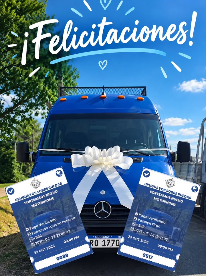 Imagen de Felicitaciones a Yoselyn, ganadora del motorhome, y a Fernan