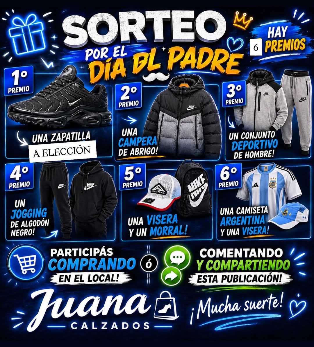 Imagen de 🎁 ¡SORTEO DÍA DEL PADRE! 🎁

Porque ellos también se