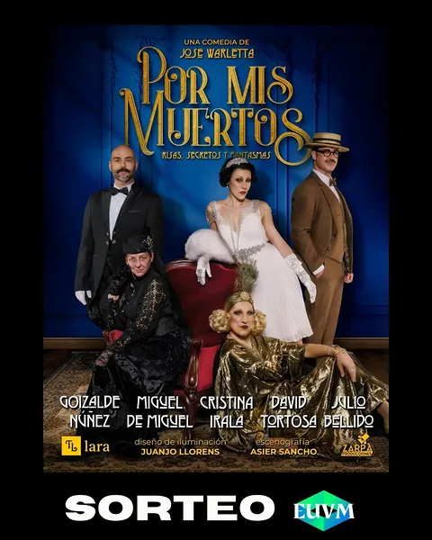 Imagen de ☠️SORTEO ☠️ POR MIS MUERTOS
📍@teatrolara
Sorteamo