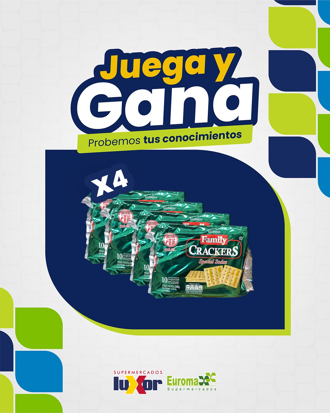Imagen de ¡Juega y Gana con supermercados Luxor y Euromaxx!✅ #561

