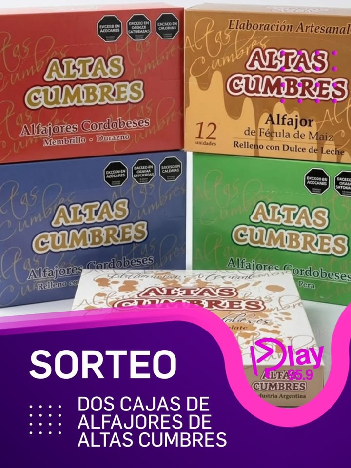 Imagen de #SORTEO

Te regalamos 2 Cajas de 6 Alfajores @altascumbresal