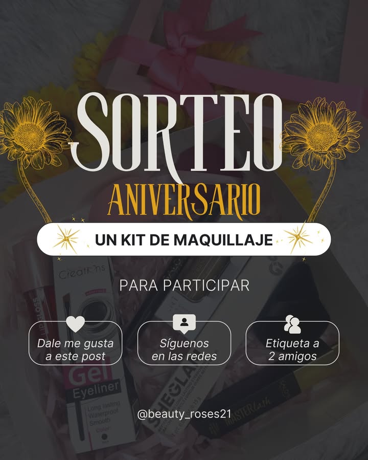Imagen de Tenemos SORTEO de aniversario✨😍 ya casi es nuestro aniv