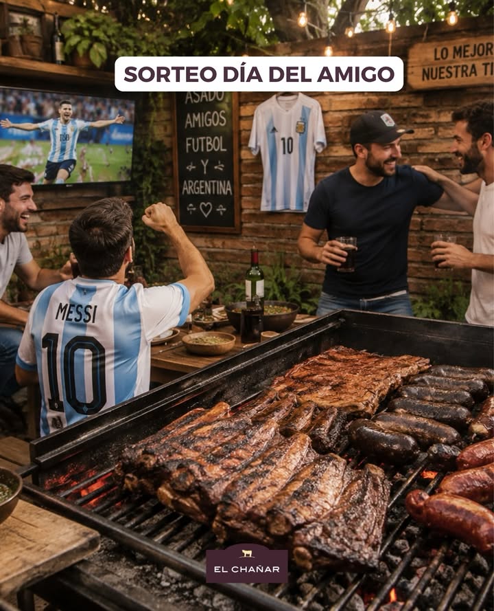 Imagen de Imaginate no ser argentino y perderte esto: asado, amigos, f