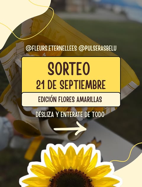 Imagen de 🌻💛SORTEO EDICIÓN FLORES AMARILLAS💛🌻

Porque se 
