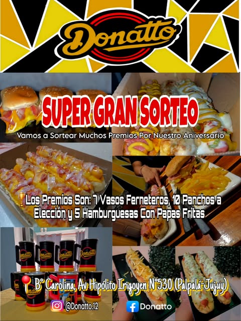 Imagen de 📢💥NO TE PIERDAS EL GRAN SORTEO DE DONATTO POR SU ANI