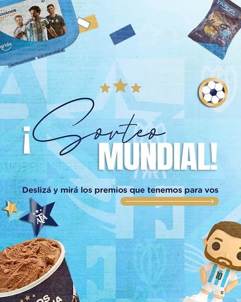 Imagen de ¡Llegó el SORTEO MUNDIAL! 🏆🇦🇷
No hay mejor forma 