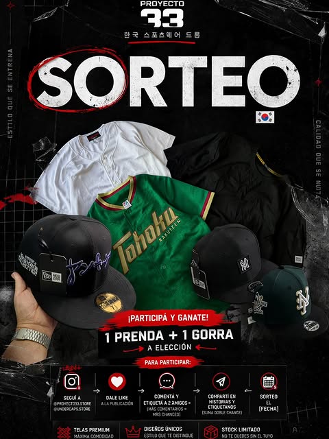 Imagen de 🎁 SORTEO DOBLE 🔥

@proyecto33 x @undercaps.store
El co