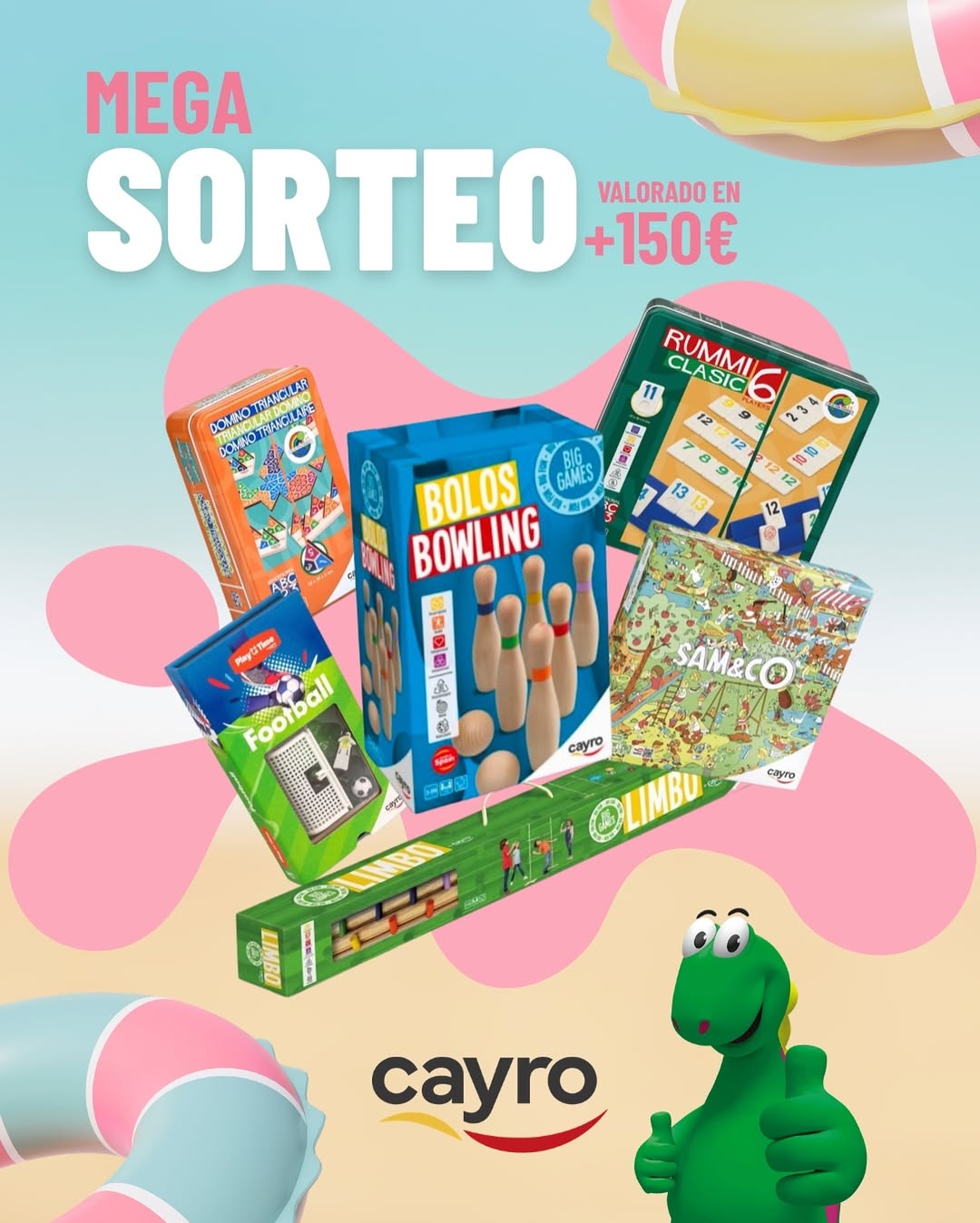 Imagen de .
¡HA LLEGADO EL SORTEAZO DEL VERANO! 💦 
.
¿Te gustarí