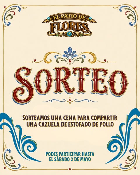 Imagen de ✨ ¡Llegó el primer sorteo de EL PATIO DE FLORES! ✨

Qu
