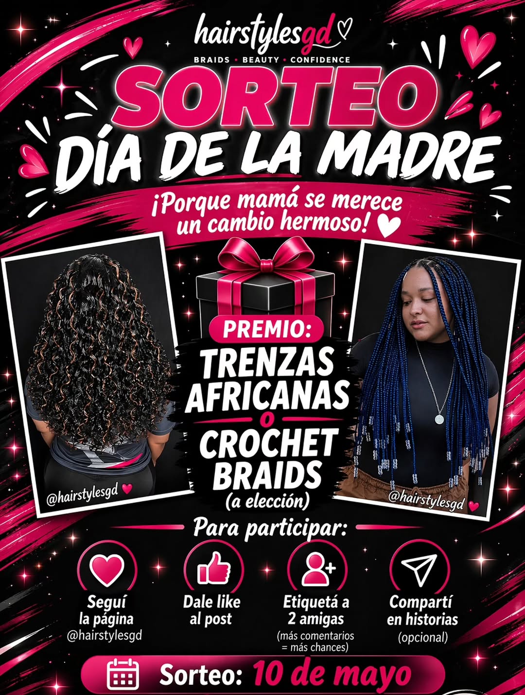 Imagen de ✨ SORTEO DÍA DE LA MADRE – hairstylesgd ✨
Porque mam�