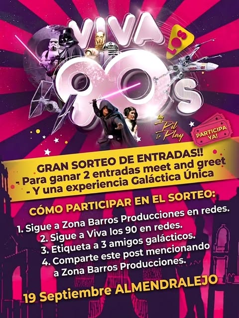 Imagen de ​¡QUE LA FUERZA TE ACOMPAÑE EN ESTE SORTEO! 🌌🕺

�
