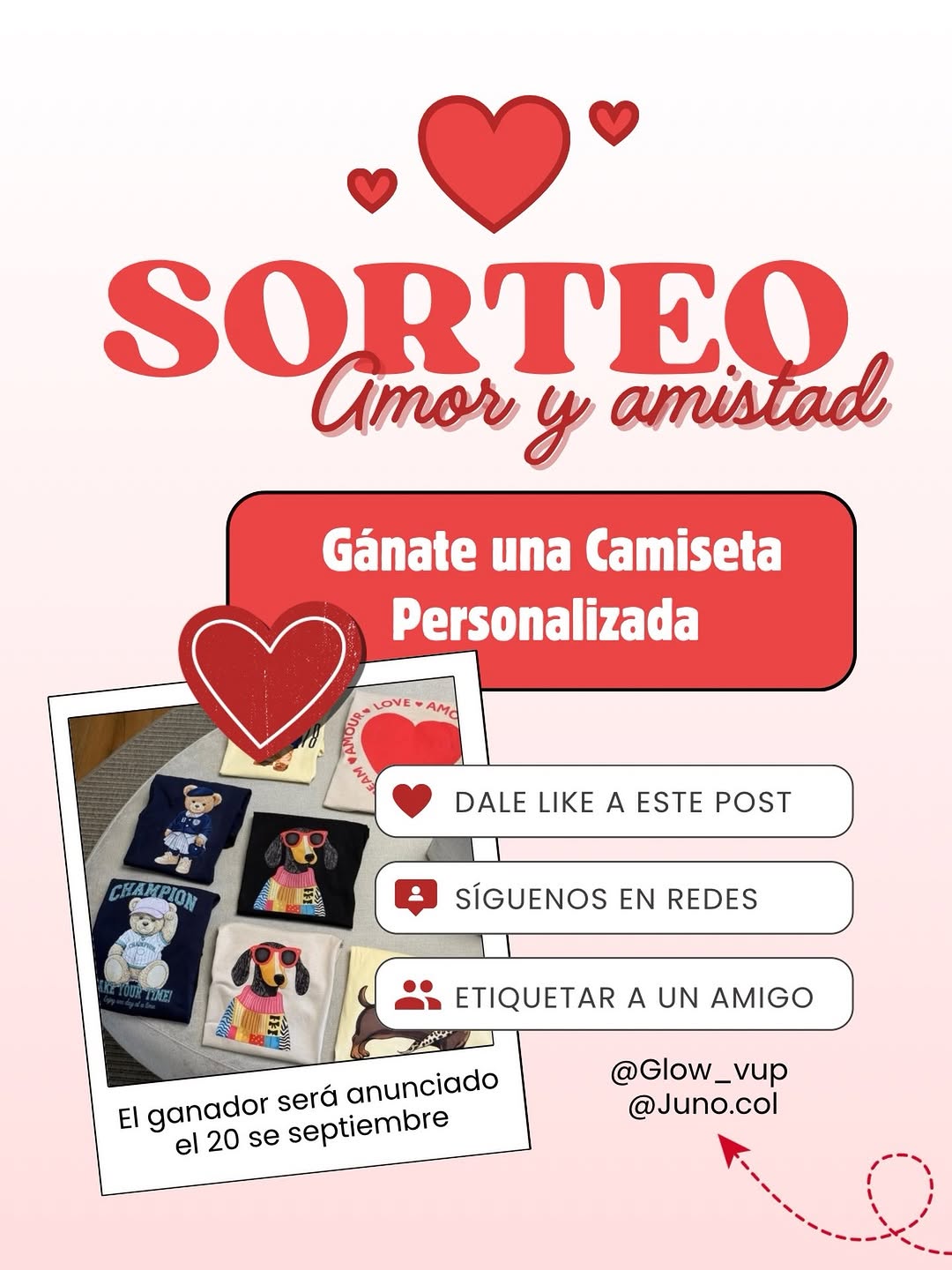 Imagen de 💘 ¡SORTEO Amor y Amistad! 💘
Celebra esta fecha especi