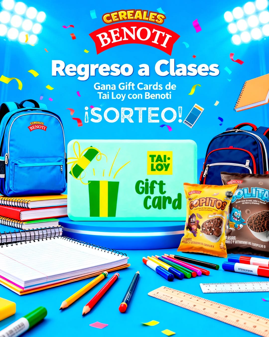 Imagen de 🎒✨ ¡SORTEO REGRESO A CLASES! ✨🎒 El regreso al col