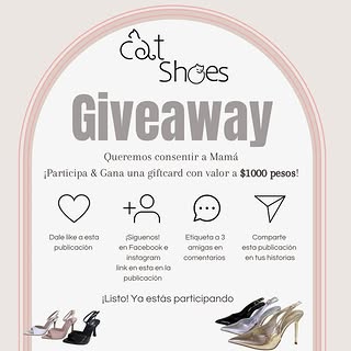 Imagen de 🌸 GIVEAWAY 🌸 

✨Participa & Gana una tarjeta de rega