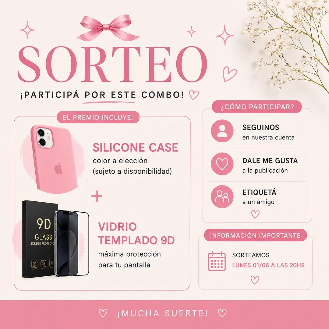 Imagen de 🎀✨ ¡SORTEO! ✨🎀

Se viene un regalito para agradec