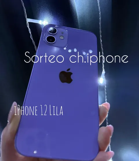 Imagen de SORTEO IMPERDIBLE😁
📱 GANATE UN IPHONE 12 LILA💜 (BAT