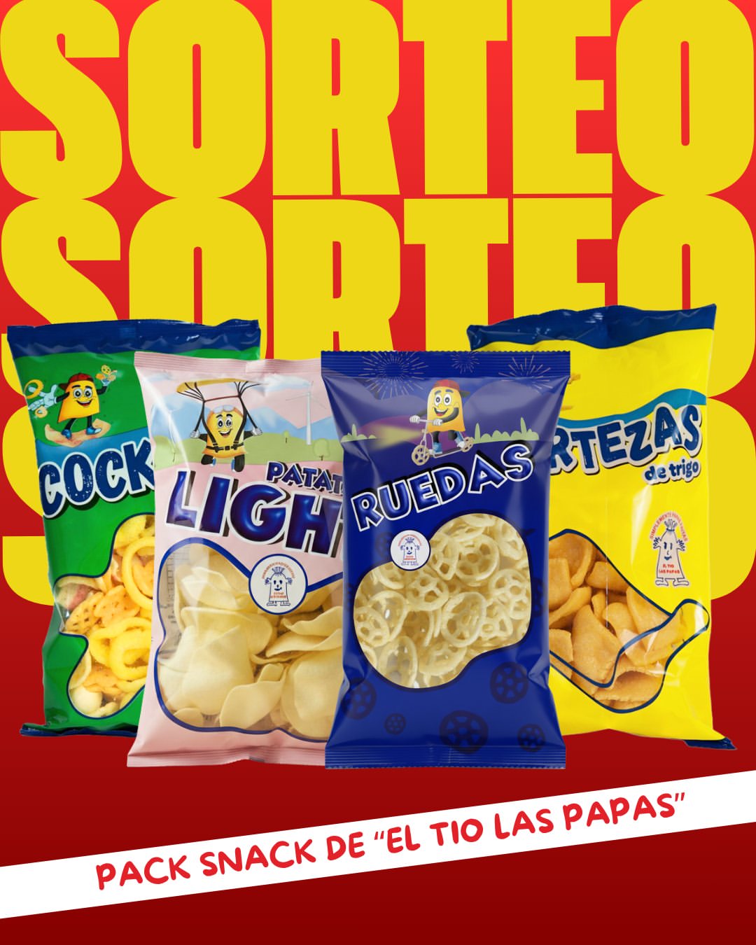 Imagen de 🎉🥔 ¡SORTEO DELICIOSO A LA VISTA!

Sorteamos un pack d