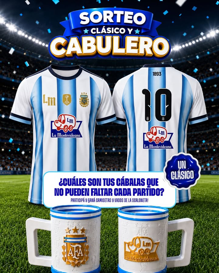 Imagen de ⚽🎉 ¡SORTEO CLÁSICO Y CABULERO! 🎉⚽
Todos tenemos 