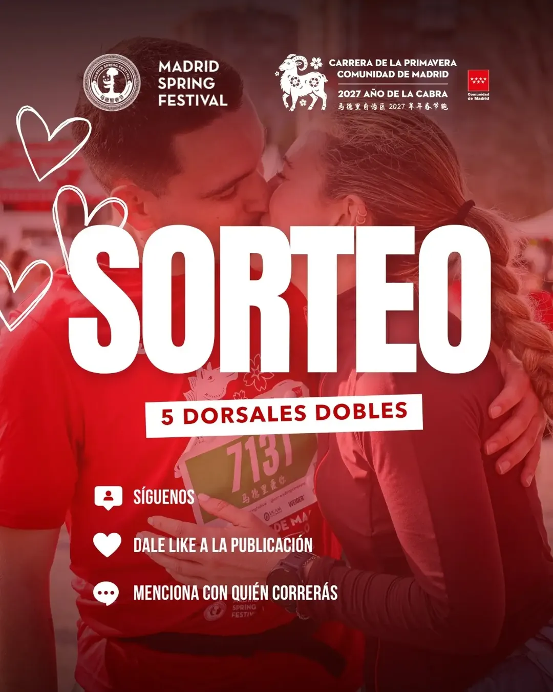 Imagen de ❤️ Este San Valentín, corre con tu persona favorita.
¿