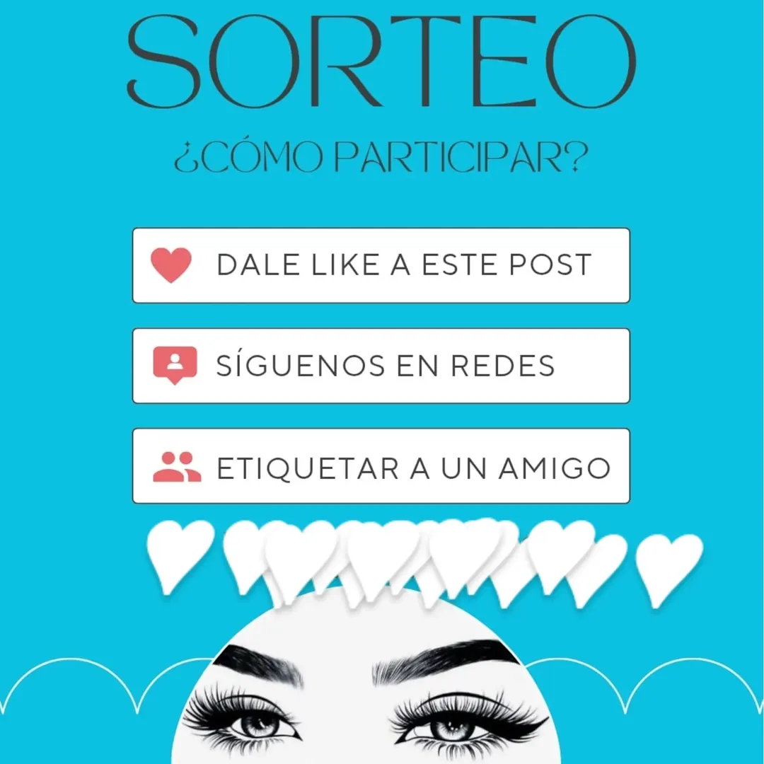 Imagen de GRAN SORTEO ( LIFTING Y LAMINADO )
• Darle like a este pos