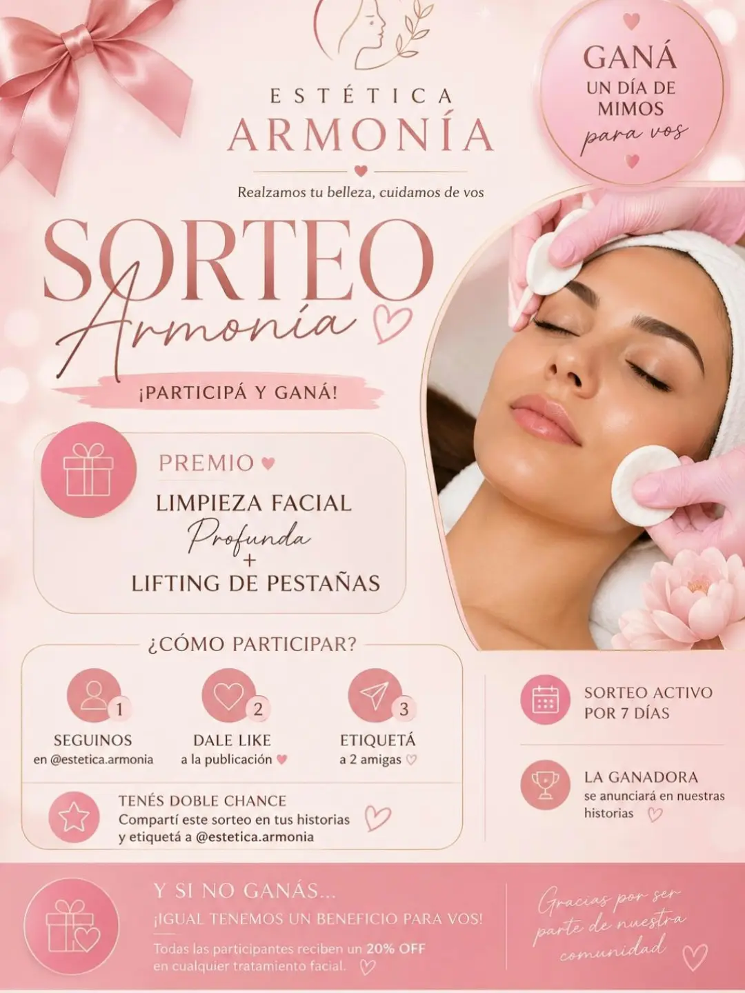 Imagen de ✨💗 ¡SORTEO ARMONÍA! 💗✨

Porque vos también mere