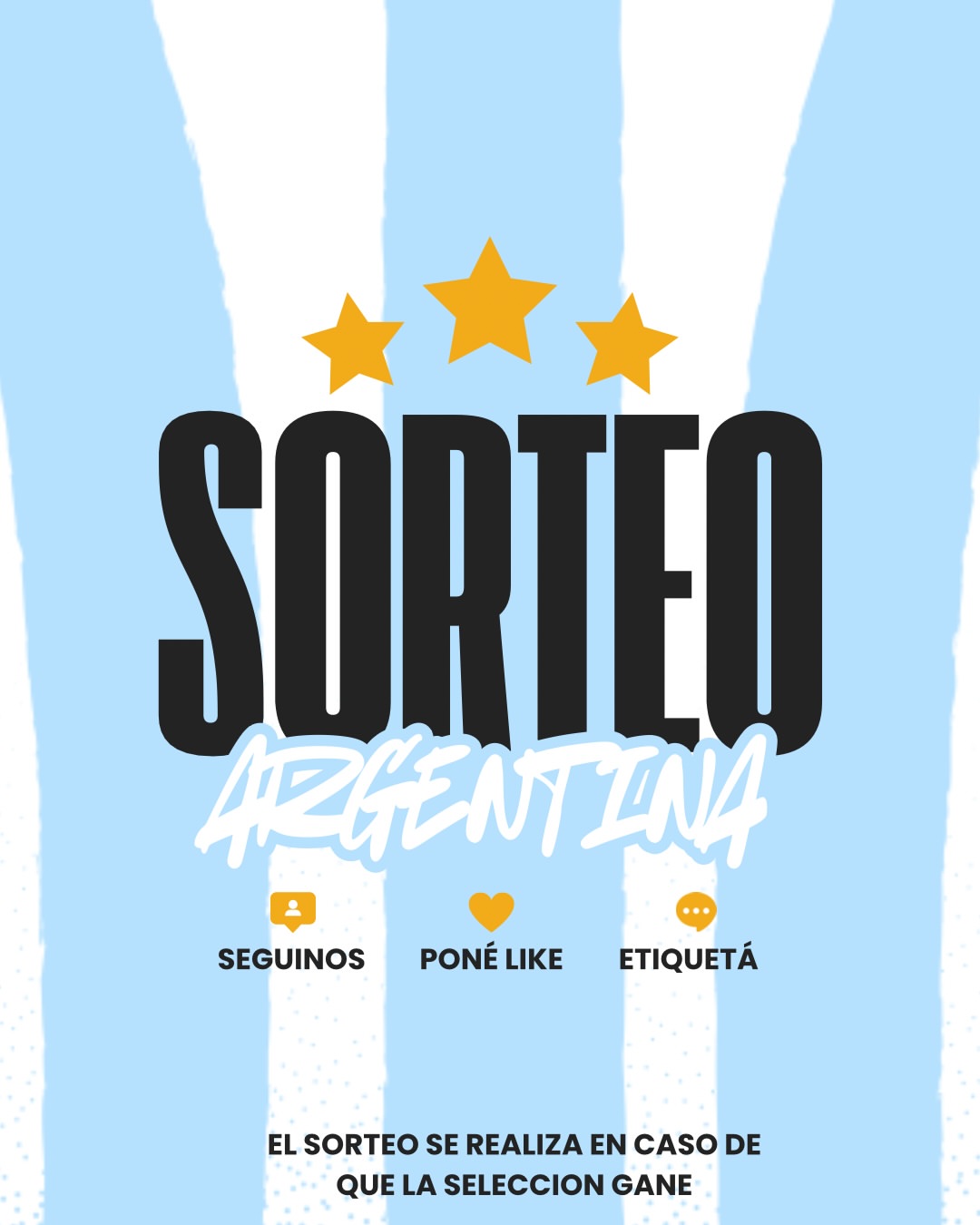 Imagen de 🇦🇷⚽ ¡SI GANA LA SELECCIÓN, VOS TAMBIÉN GANÁS! �