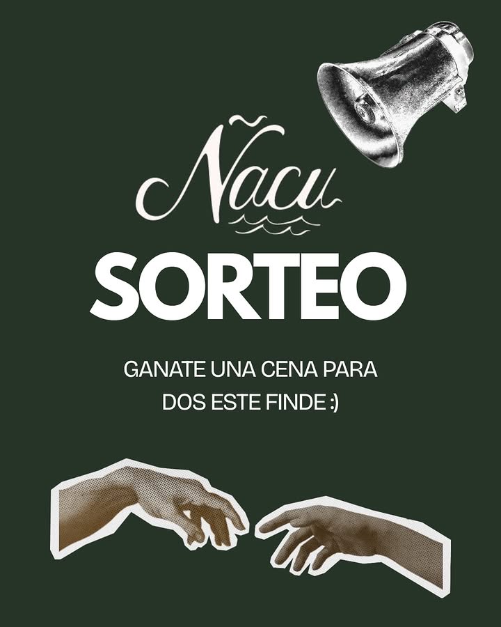 Imagen de 🦉ÑACU - SORTEO 

🍽️ Sorteamos una cena para dos per